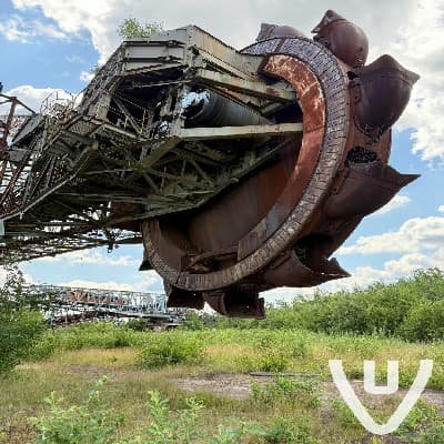 Bagger abandoned location in Oberspreewald-Lausitz, Germany - Image 1 of 3 thumbnail for urban exploration