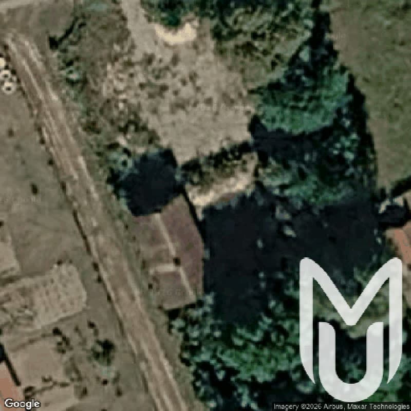 Residential Building Abandoned House With A Large Plot Of Land