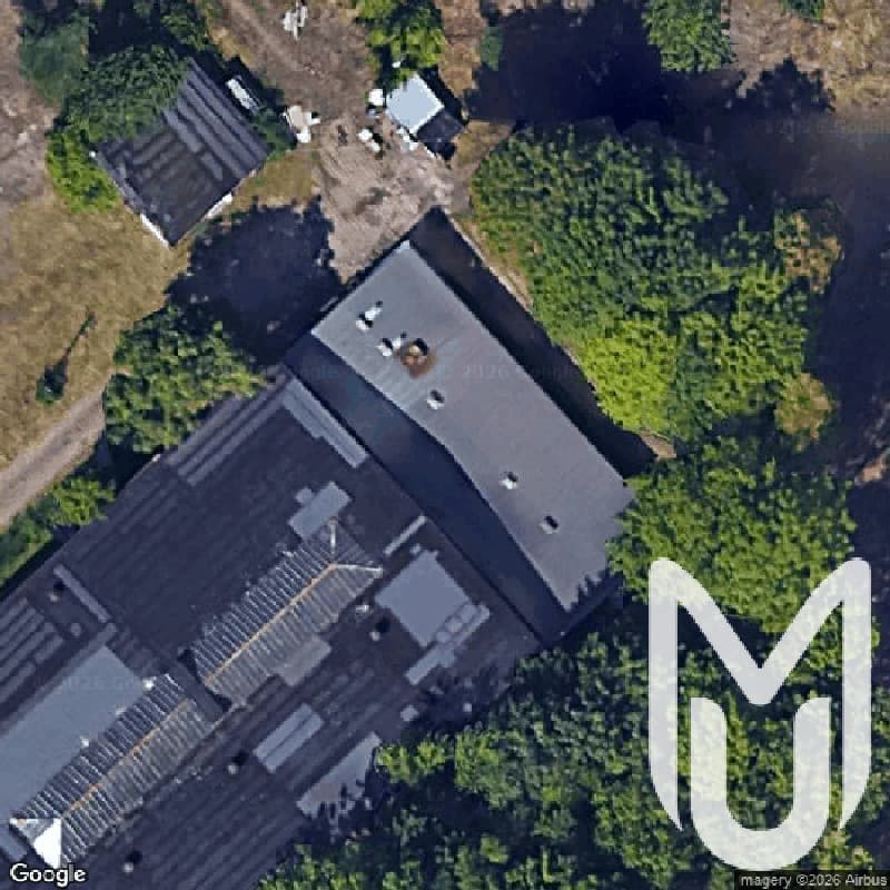 Factory With Residential Buildings Germany