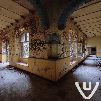 Monastere Antoinette / Klooster Antoinette abandoned location in Liege, Belgium - Image 14 of 24 thumbnail for urban exploration