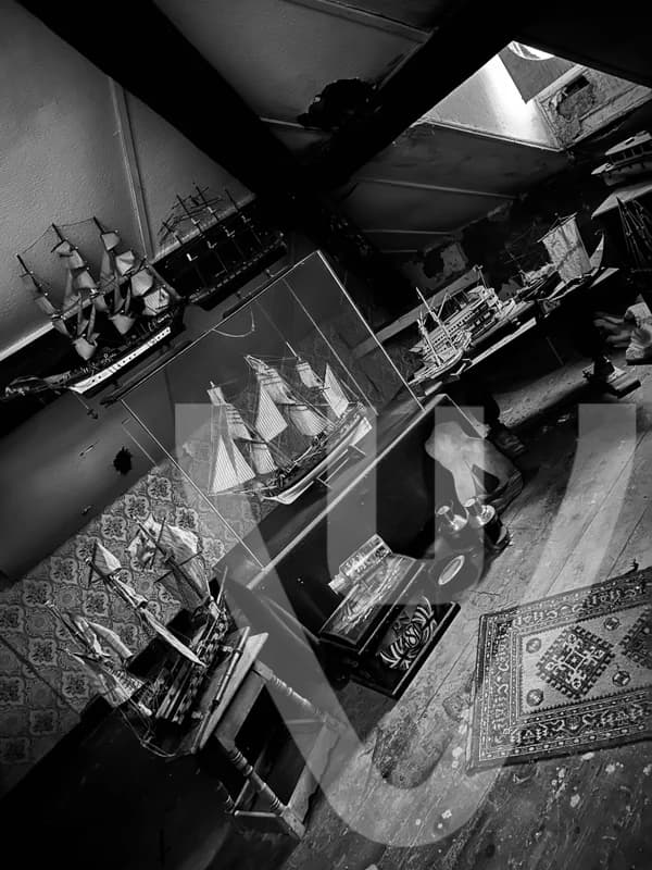 the Boat House / House with the model boats
