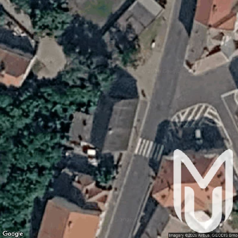 House With A Truss Roof In Zatec