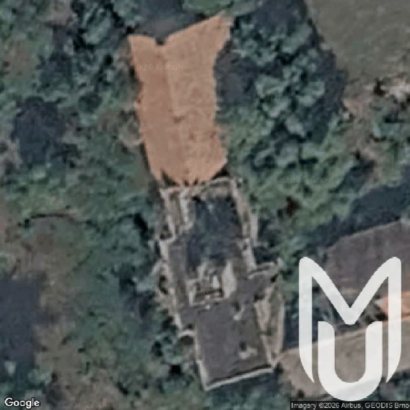Farmyard With Mory Castle