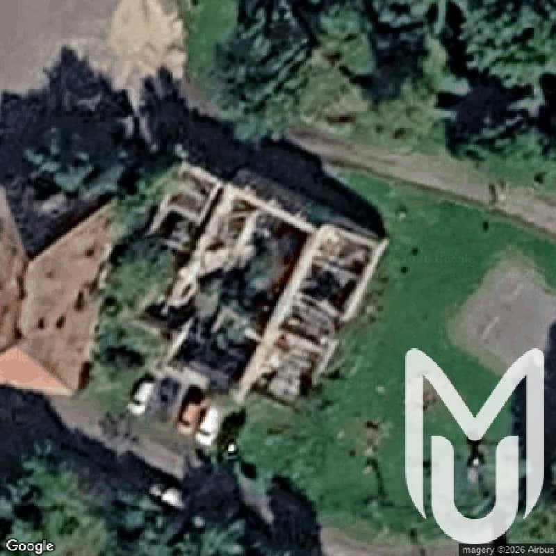 Former Cultural House With Dance Hall In Konojedy Near Ustek