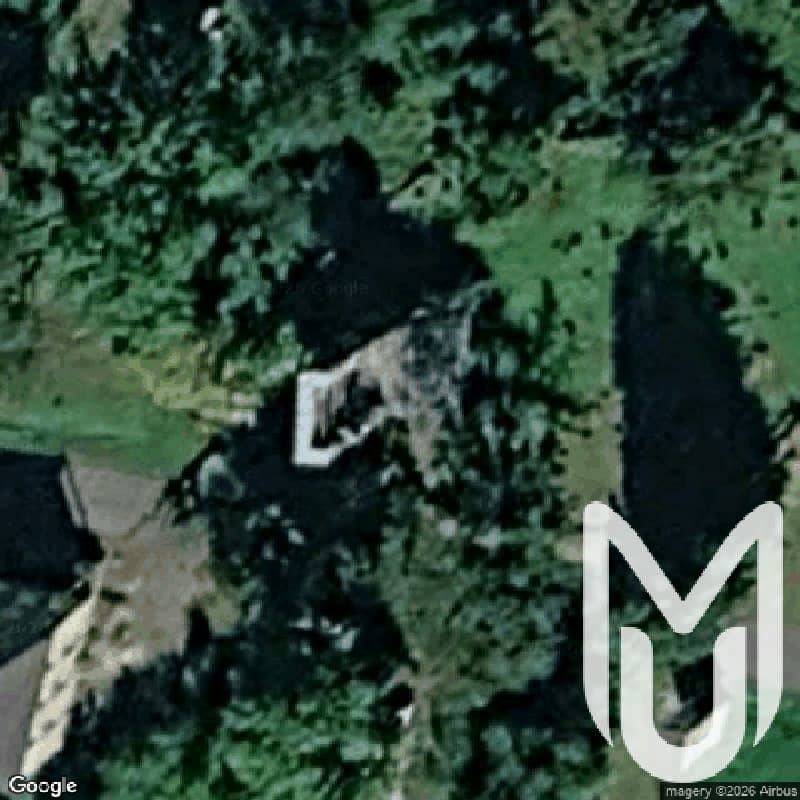 Ruins Of The Bell Tower Of The Church Of St Francis Seraphim In Mukarov Near Usti