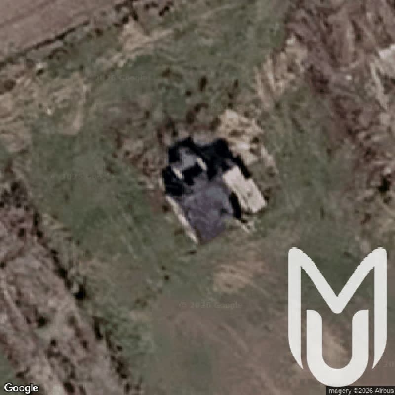 Residential Building Small House On A Large Plot Without An Address