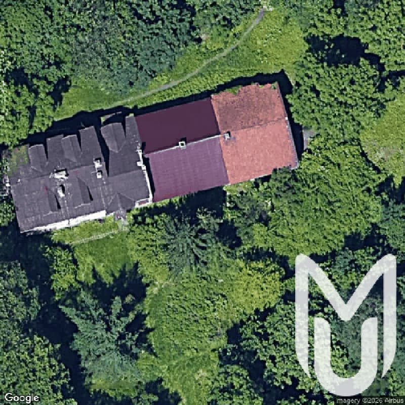 Site Burned Houses In The Park